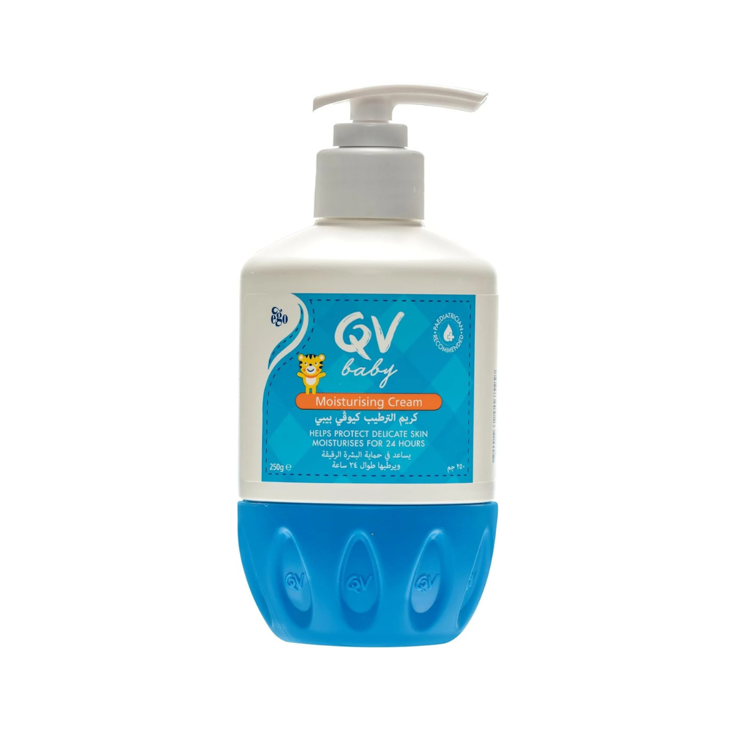QV Baby Moisturising Cream 500g | Gentle Hydration for Sensitive Skin | Hypoallergenic, Fragrance-Free, Dermatologist Recommended | Ideal for Daily Use on Baby's Delicate Skin | Long-Lasting Moisture
