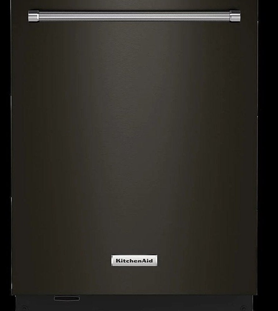 KitchenAid – Top Control Built-In Dishwasher with Stainless Steel Tub, FreeFlex Third Rack, 44dBA – Black stainless steel