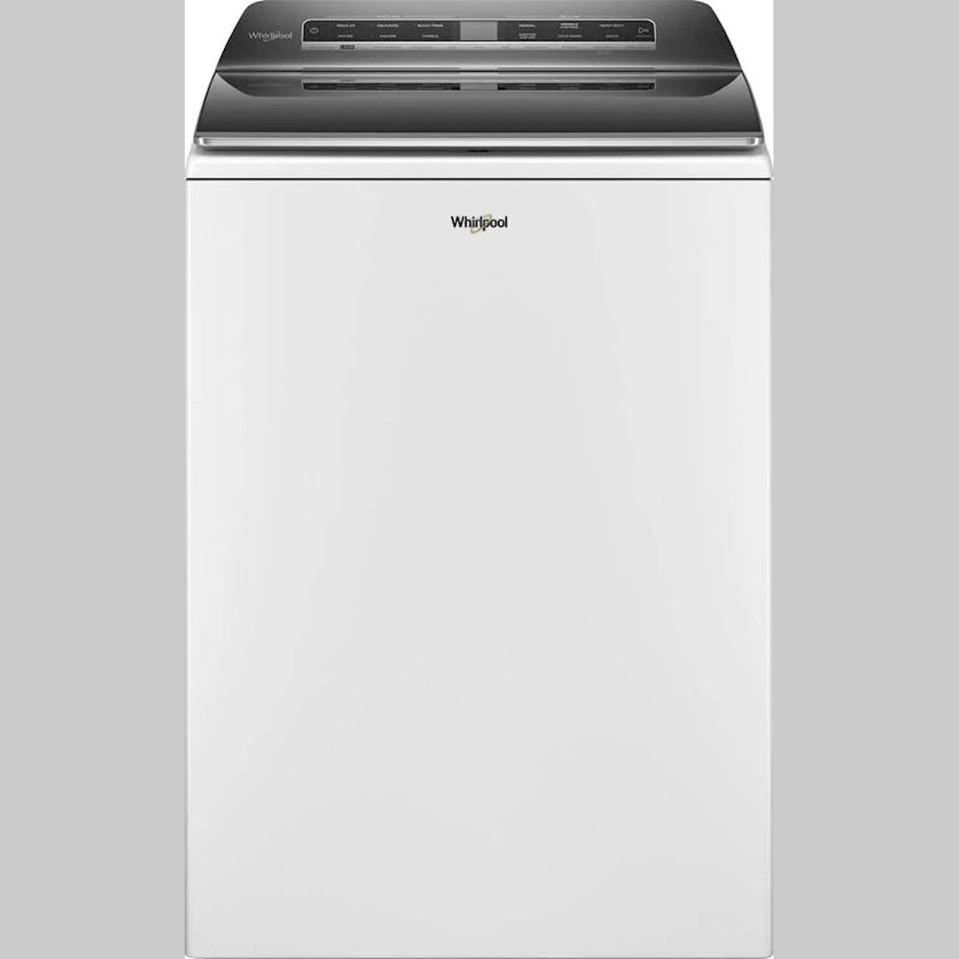 Whirlpool – 5.3 Cu. Ft. Smart Top Load Washer with Load & Go Dispenser – White