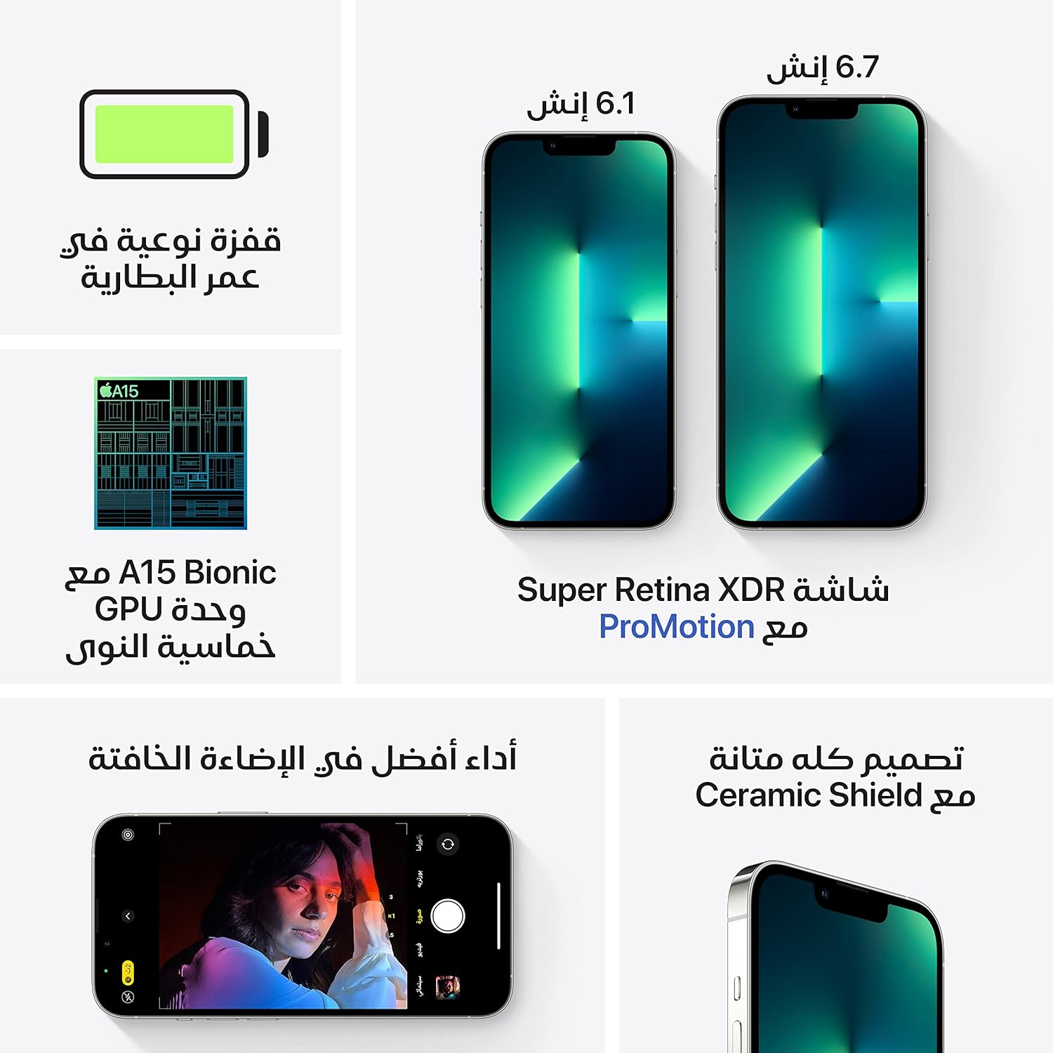 Apple (Refurbished) iPhone 13 Pro Max (256GB) - Sierra Blue