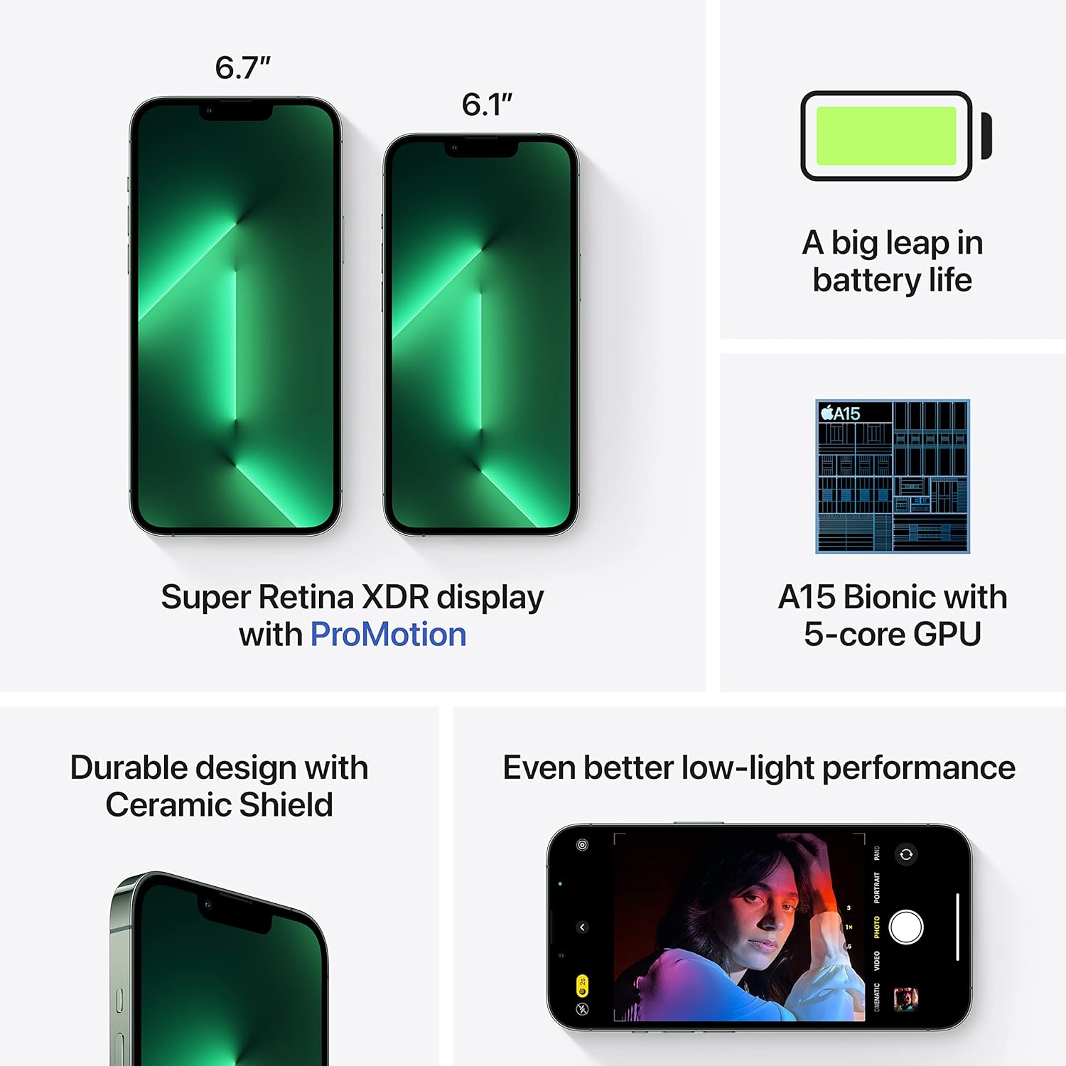 Apple (Refurbished) iPhone 13 Pro Max (256GB) - Sierra Blue