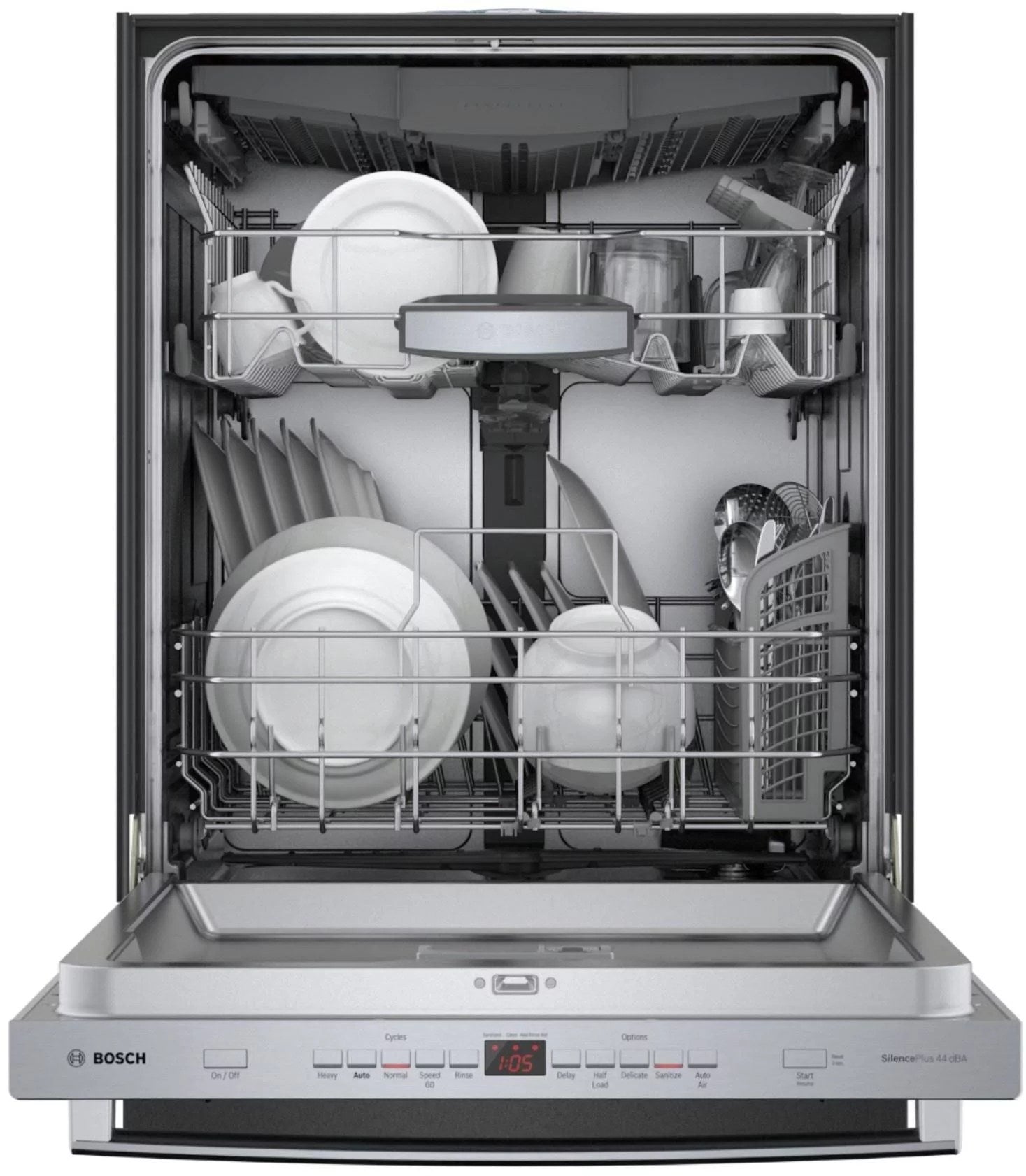 Bosch 500 Series 24″ Stainless Steel Built in Dishwasher-SHPM65Z55N