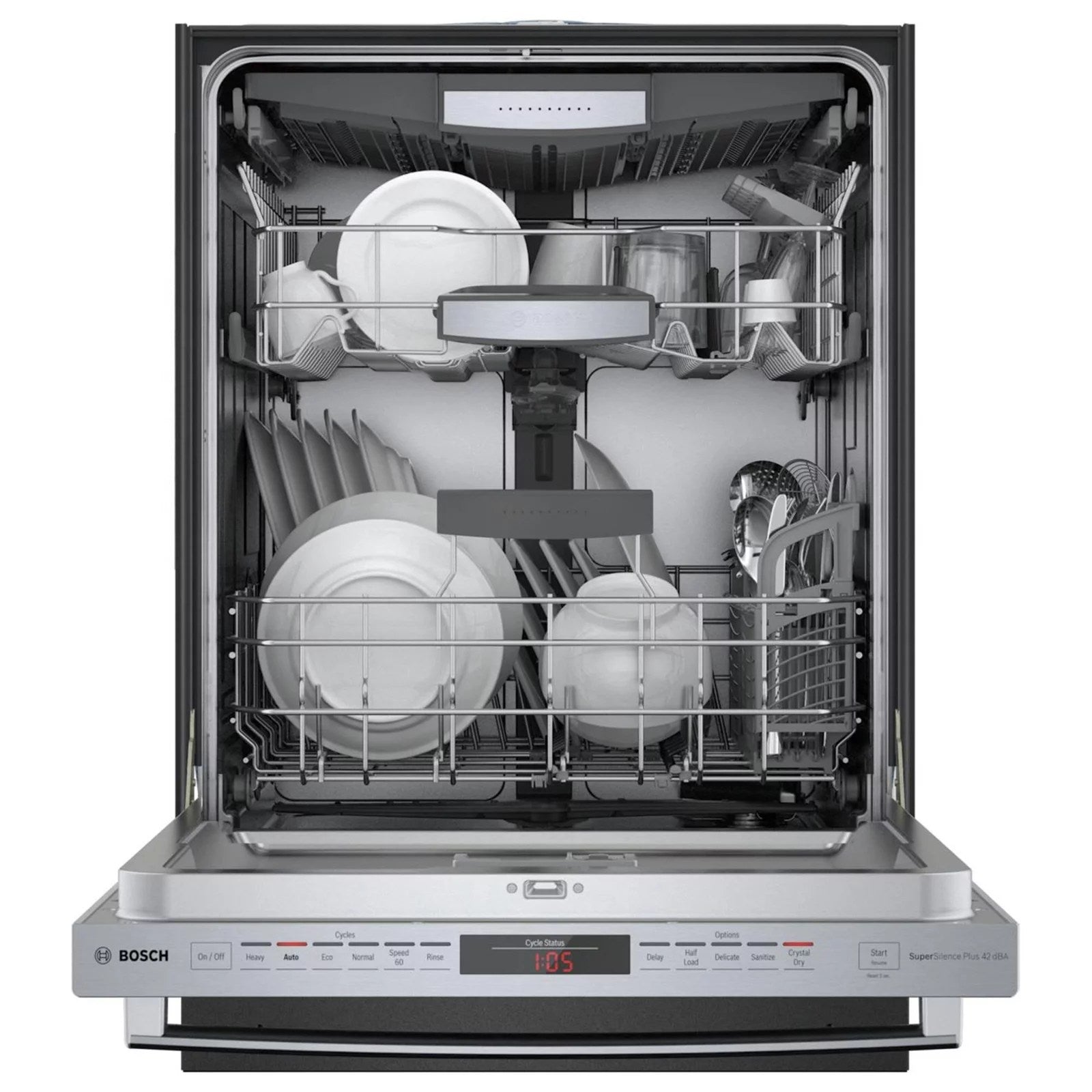 Bosch 800 Series 24″ Stainless Steel Built in Dishwasher-SHXM78Z55N