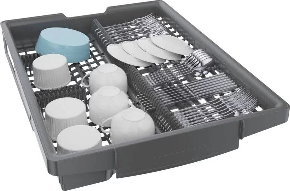 Bosch – 300 Series 18″ ADA Front Control Built-In Dishwasher with 3rd Rack