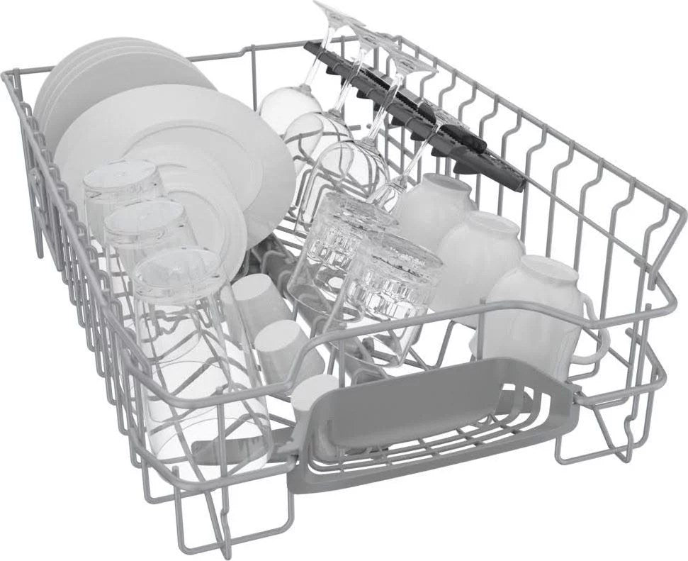 Bosch – 300 Series 18″ ADA Front Control Built-In Dishwasher with 3rd Rack