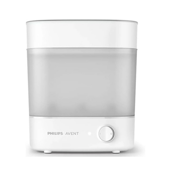 Philips AVENT Advanced STEAM STERILIZER| Sterilize and Store | Kills 99.9%* Germs in 10 mins Cycle with Natural Steam Sterilization I Stays Sterile Upto 24hrs*