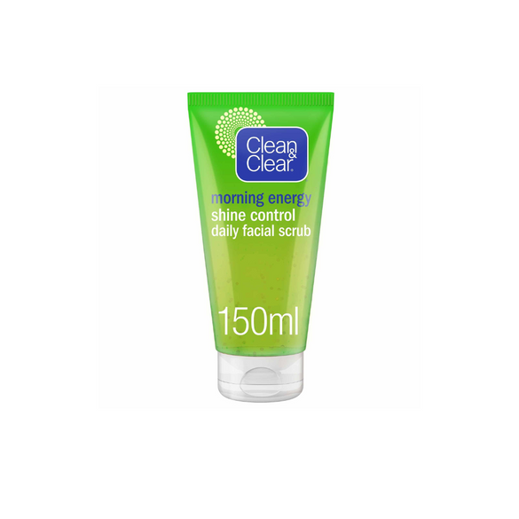 Clean & Clear Morning Energy Shine Control Daily Facial Scrub