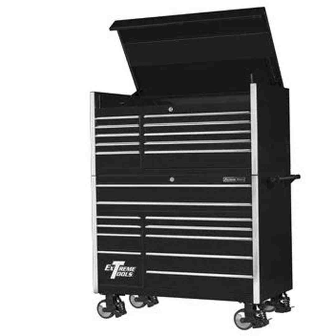 Extreme Tools 55 In 11 Drawer Pro Roller Cabinet BLACK