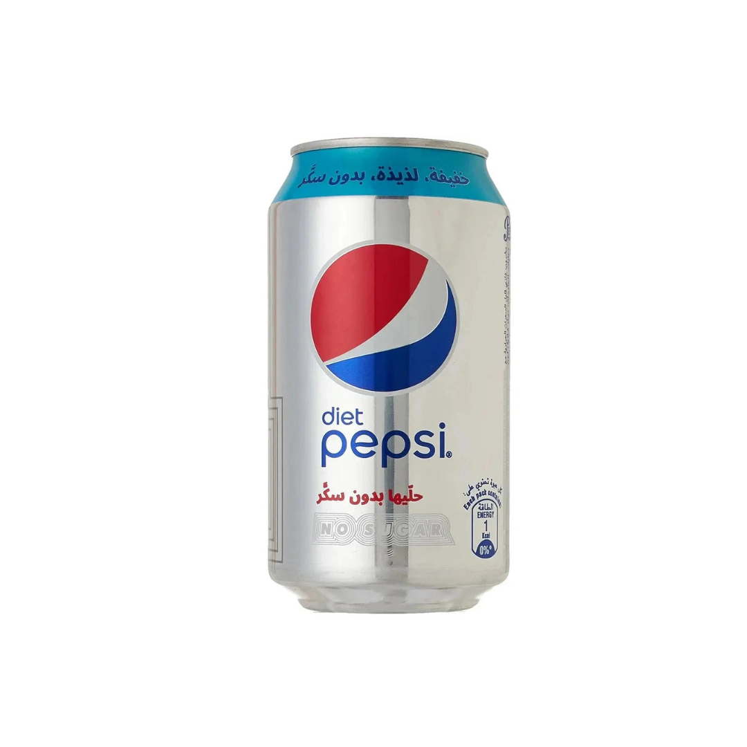 Diet Pepsi carbonated soft drink, 360MLx24