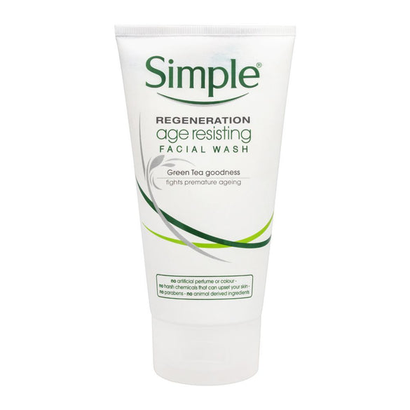 Simple Regeneration Age Resisting Facial Wash