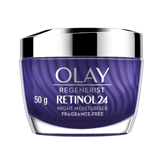 Olay Night Cream: Regenerist Retinol 24 Moisturizer, 50 g