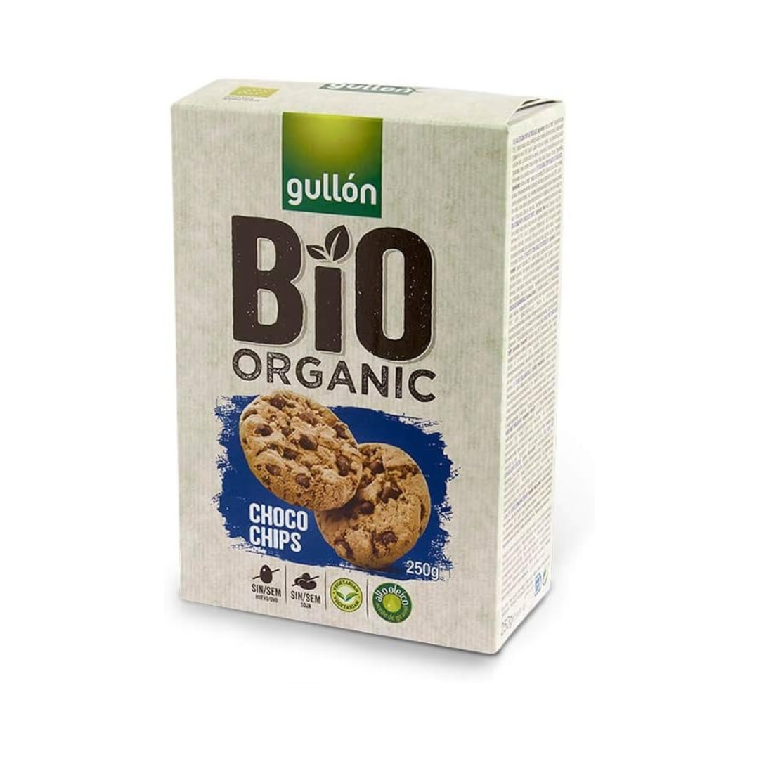 Gullon Bio Organic Chocolate Chips Biscuits 250GR