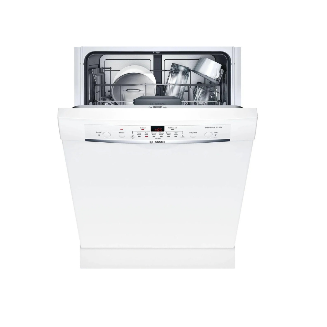 Bosch Ascenta 24″ SHE3AR72UC Built-In Dishwasher – White