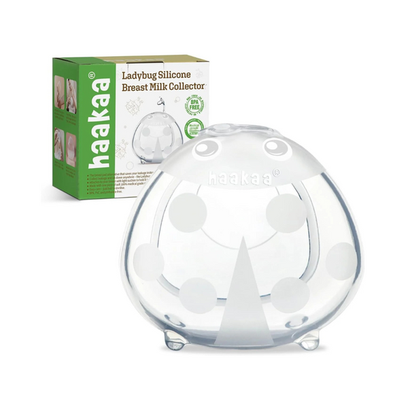 haakaa Ladybug Milk Collector Breast Milk Saver Breast Shell for Breastfeeding