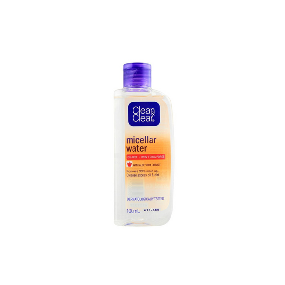 Clean & Clear Oil Free Micellar Water, 100ml