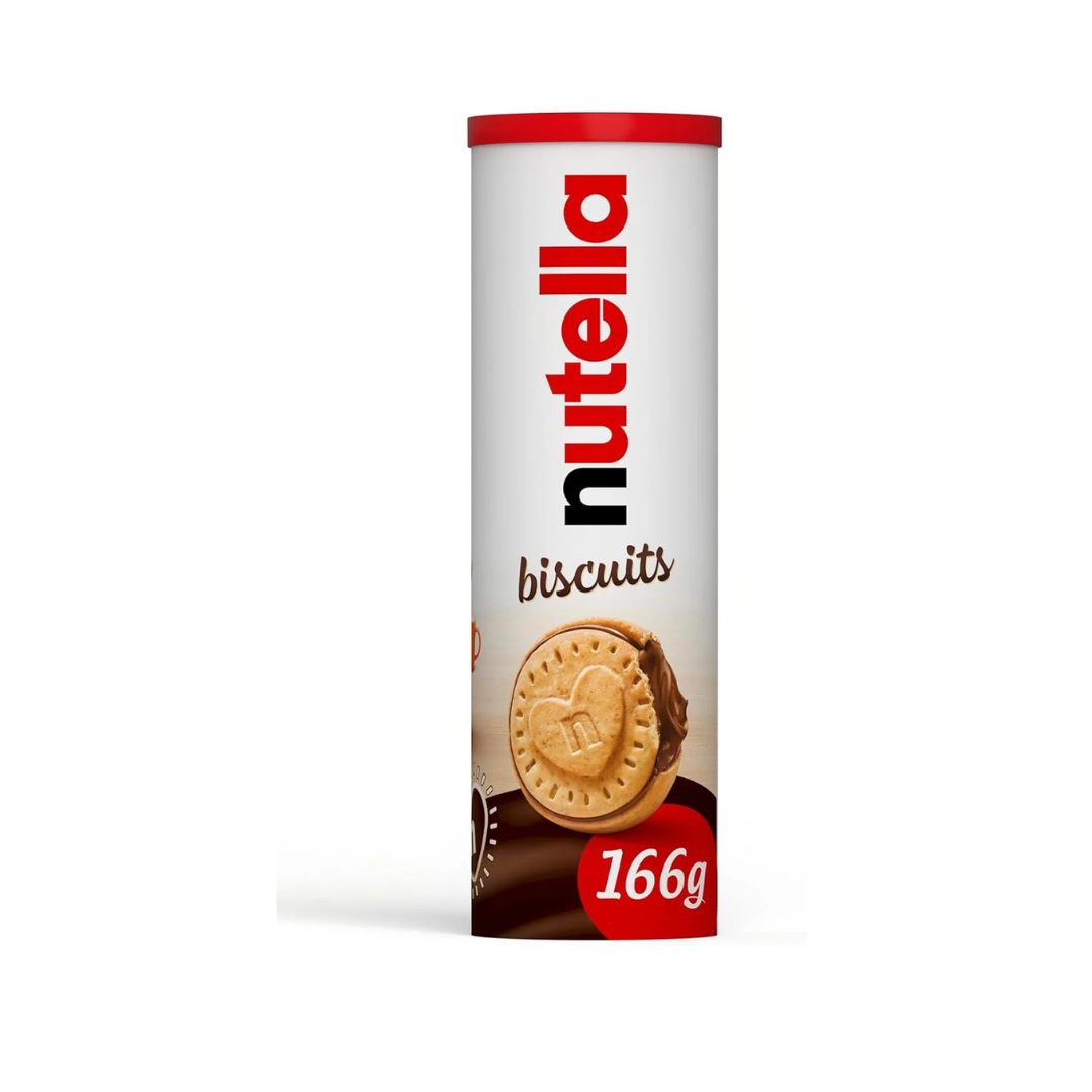 Nutella Biscuit 12pc Tub B 23, 166gm
