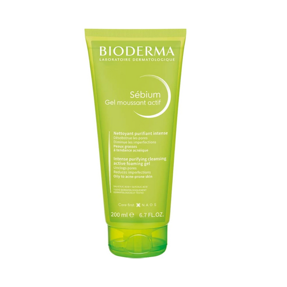 Bioderma Sebium Gel Moussant Actif 200ml