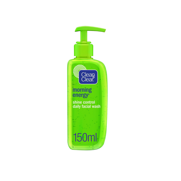 Clean & Clear Daily Facial Wash Morning Energy Shine Control - 150ml