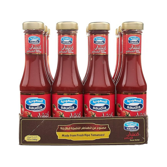 Saudia tomato ketchup - 340gm