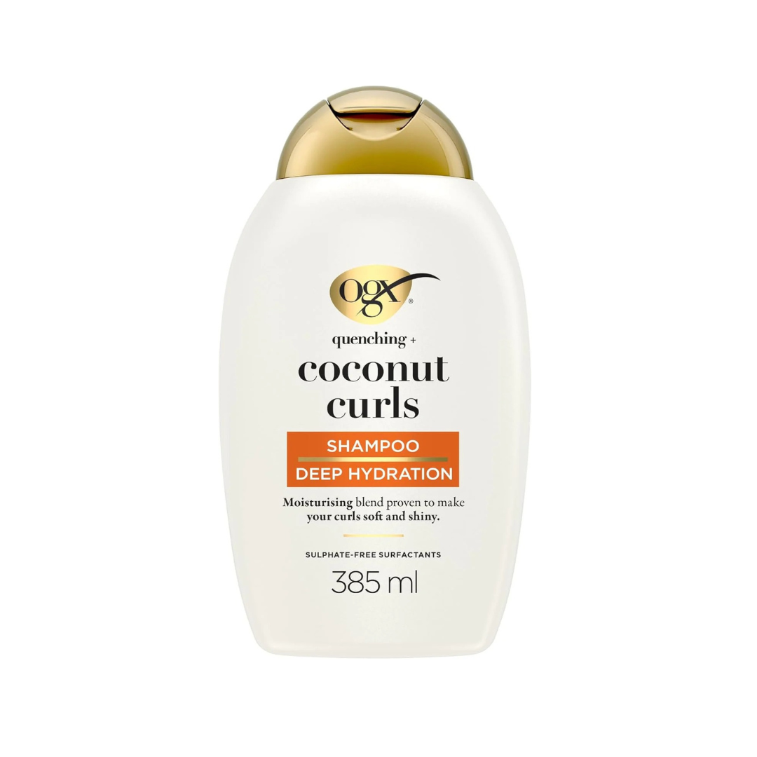 OGX, Shampoo, Quenching+ Coconut Curls, 385ml