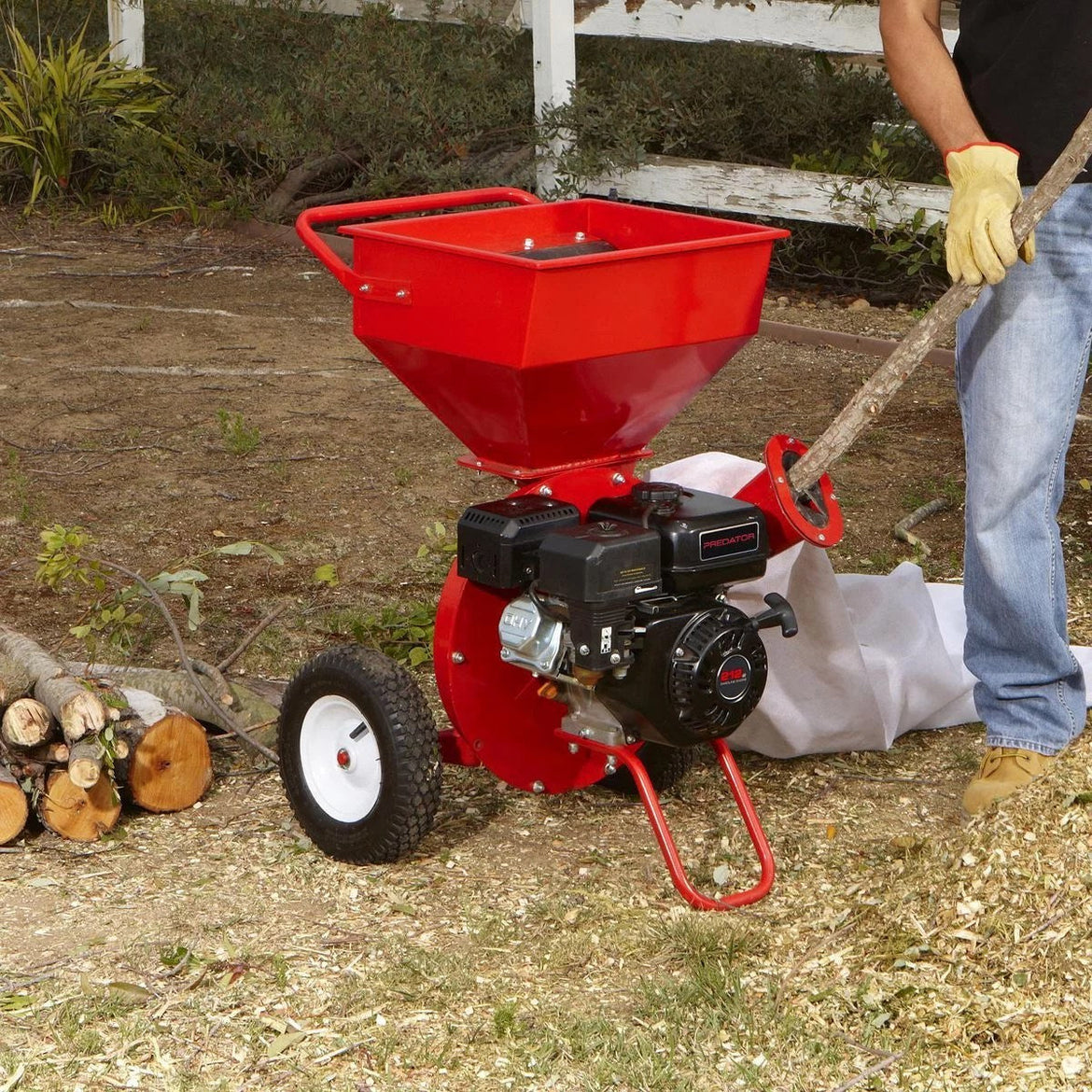 Predator 6.5 HP 212cc Chipper Shredder