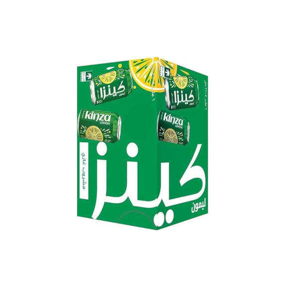 Lemon Carbonated Soft Drinks 6-Pieces Set 360 ml