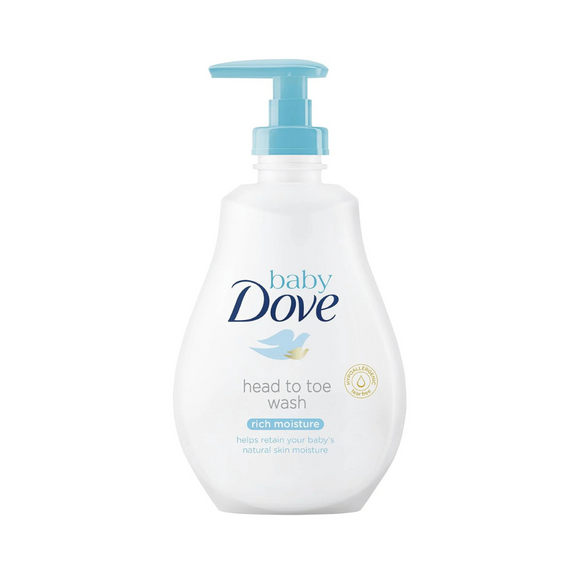 Baby Dove Rich Moisture Head to Toe Wash 400 ml