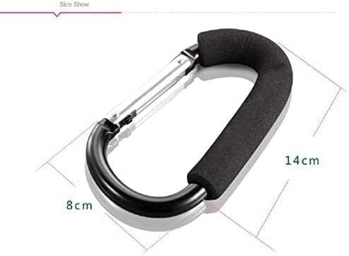 SCIENISH Stroller Hook Organizer Accessories for Hanging Diaper
