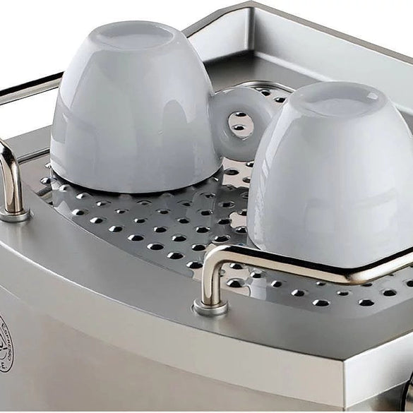 De’Longhi – Espresso Machine with 15 bars of pressure, Milk Frother and removable water tank – Stainless Steel