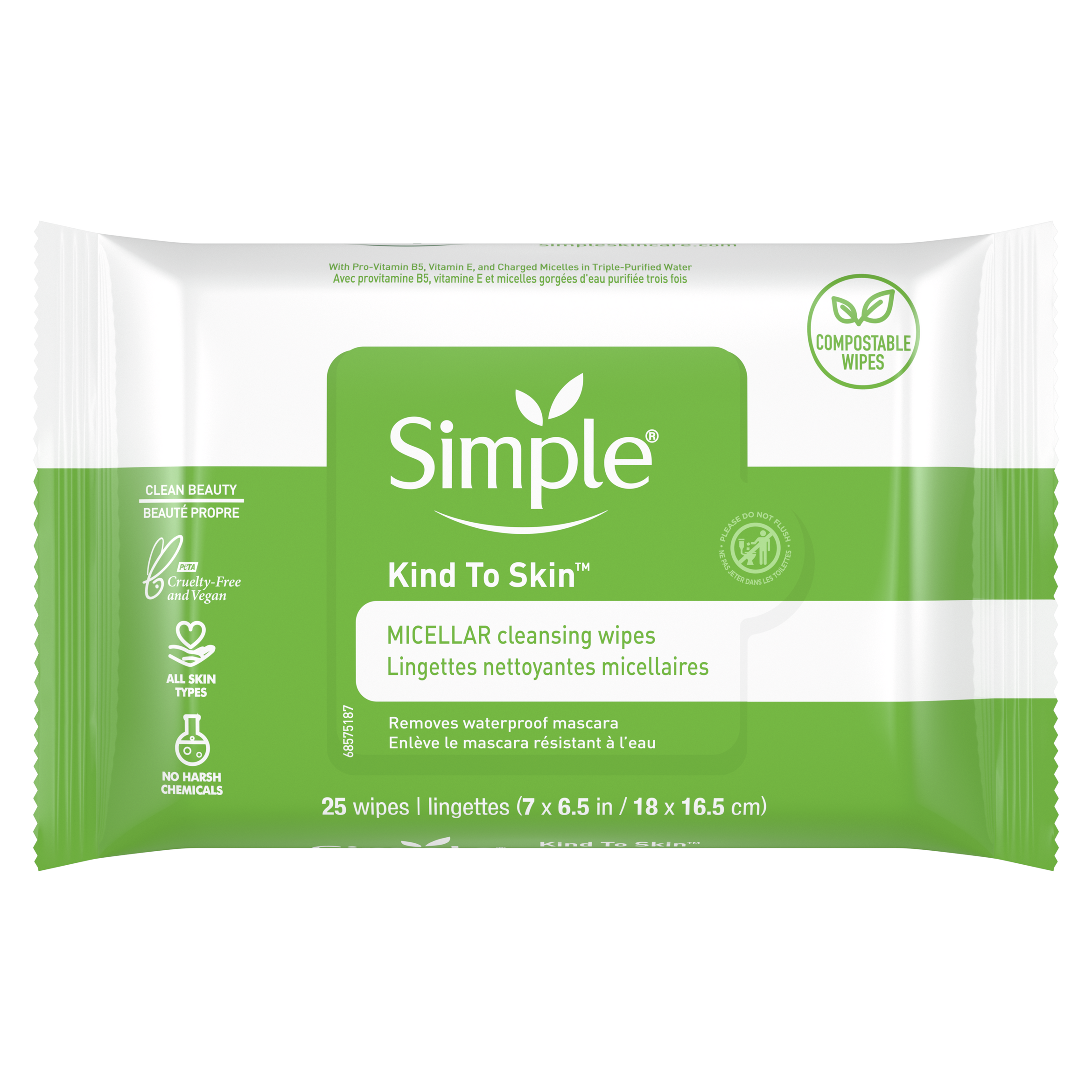 Kind to Skin Micellar Facial Wipes