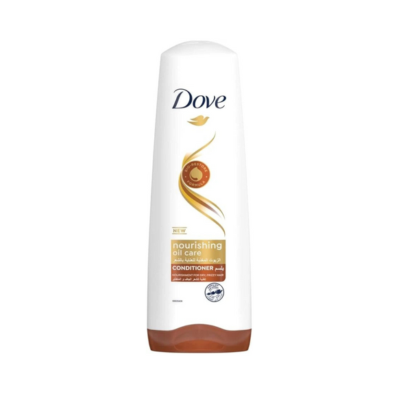 DOVE Shampoo & Conditioner for frizzy and dry hair, Nourishing Oil Care, nourishing care for up to 100% smoother* hair,
