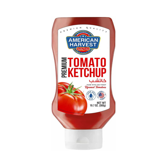 American Harvest Tomato Ketchup, 560 gm