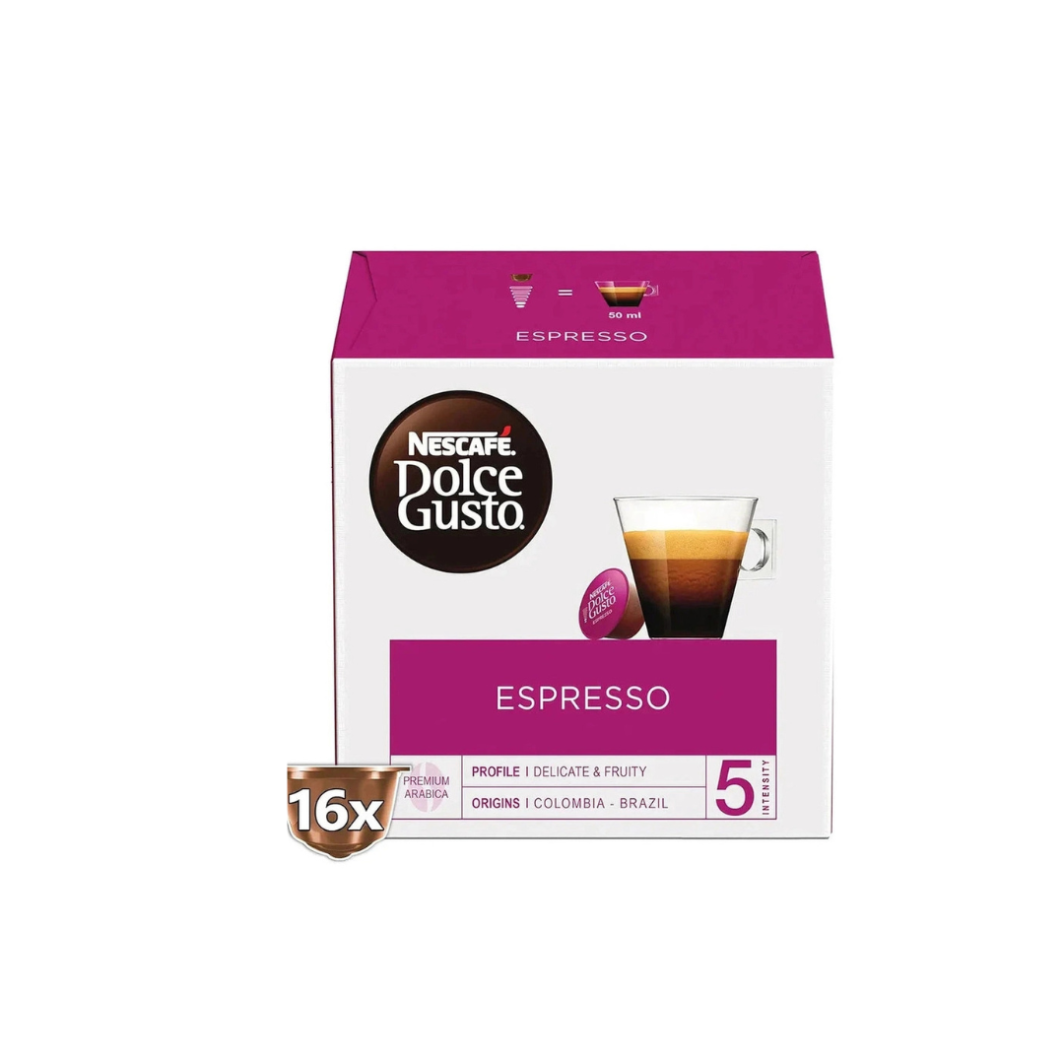 Nescafé Dolce Gusto Espresso Coffee, 16 Capsules