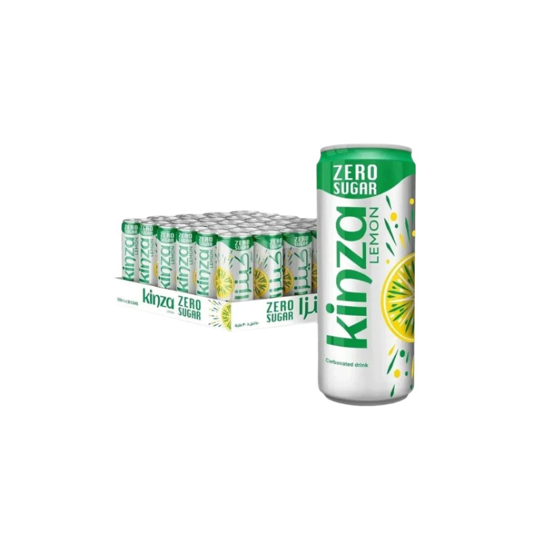 Kinza Lemon Zero Sugar CSD 30 x 250 ml