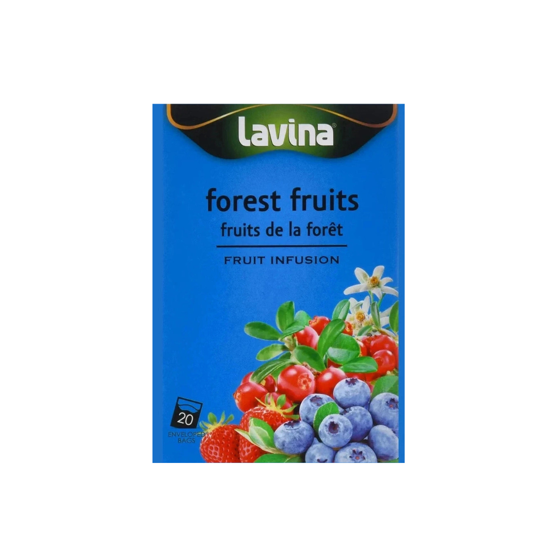 Lavina Forest Fruits Herbal Infusion Tea Bags, 20 X 2G - Pack Of 1