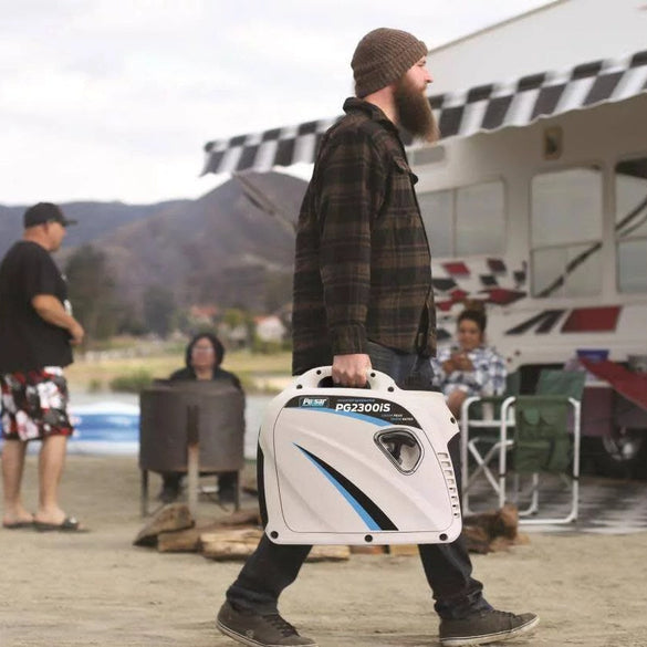 Pulsar 2,300-Watt/1,800-Watt Gasoline Powered Recoil Start Inverter Generator