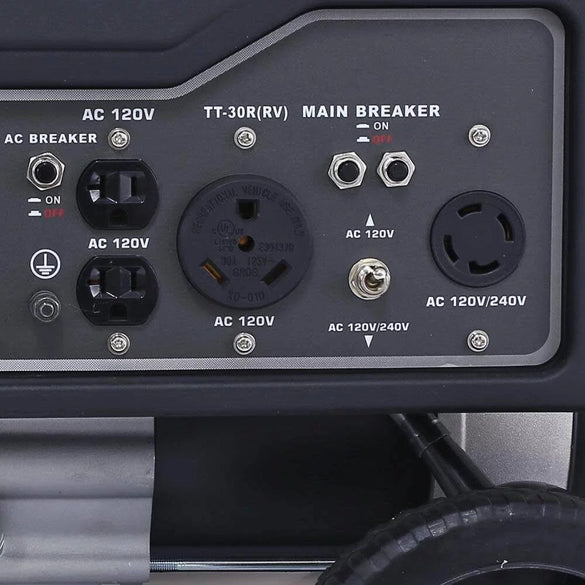 Pulsar 5,250/4,250-Watt Gasoline Powered Recoil Start Portable Generator