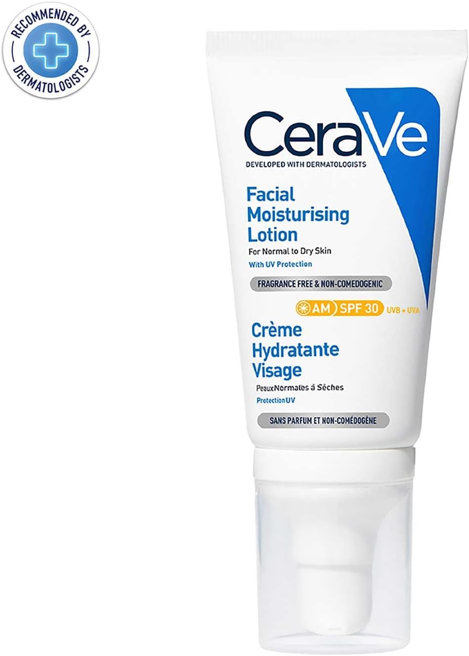 Cerave AM Facial Moisturizing Lotion SPF30 With Hyaluronic Acid 52ml
