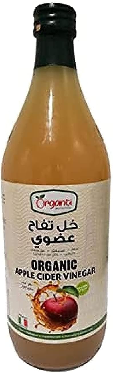 Organti Organic Apple Cider Vinegar, 1 L