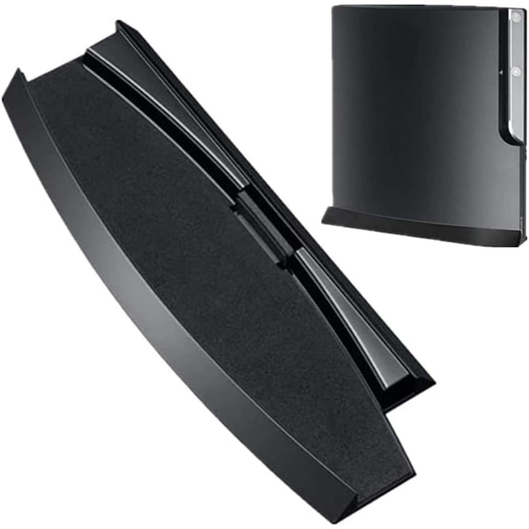 KlsyChry Vertical Stand for PlayStation 3 PS3 Slim Console – Black