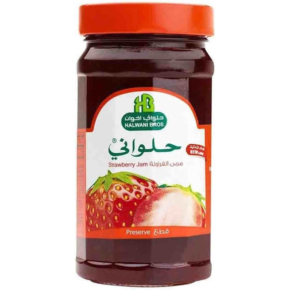 Halwani Brothers Strawberry No Sugar Addedd Jam 400g