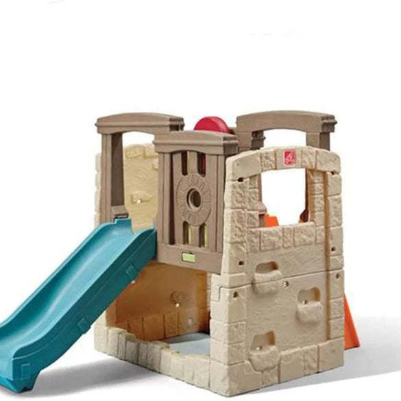 Step2 Naturally Playful Woodland Climber II with Slide, Green