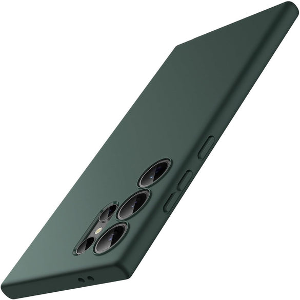 JETech Slim Fit Case for Samsung Galaxy S24 5G, Camera Lens Full Protection, Soft TPU Thin Protective Phone Cover with Matte Finish, Shockproof (Black)