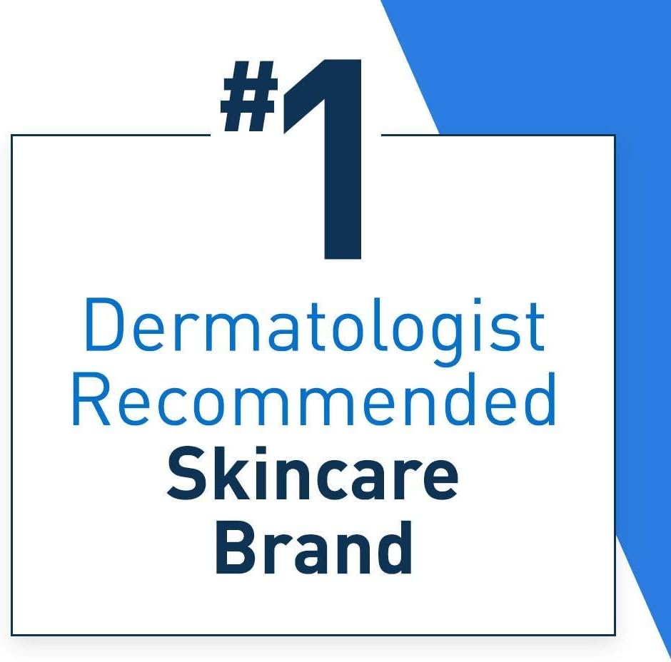 CeraVe Moisturizing Cream, Body and Face Moisturizer for Dry Skin, Body Cream with Hyaluronic Acid and Ceramides, 19 Ounce