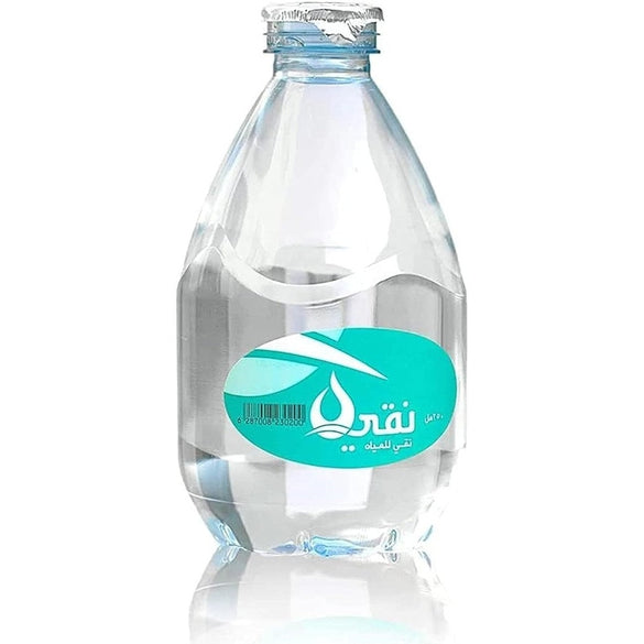 Naqi Low Sodium Qatra Drinking Water, 40 X 200 Ml, Clear