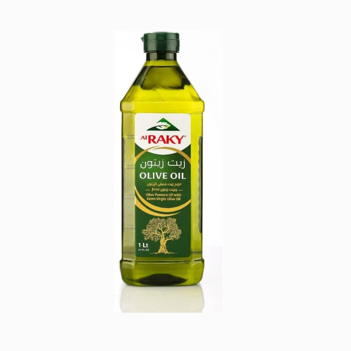 Al Raky Pomace with Extra Virgin Olive Oil 1 Liter