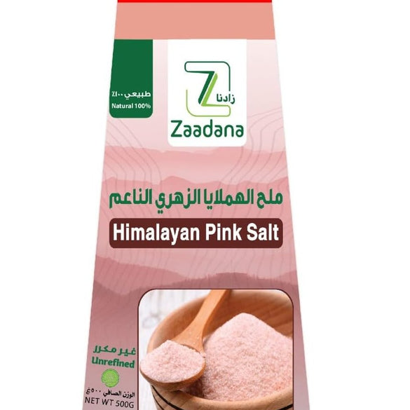 Zaadna Himalayan Salt Pink Fine 500 g