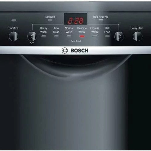 Bosch Ascenta 24″ SHE3AR76UC Built-In Dishwasher – Black