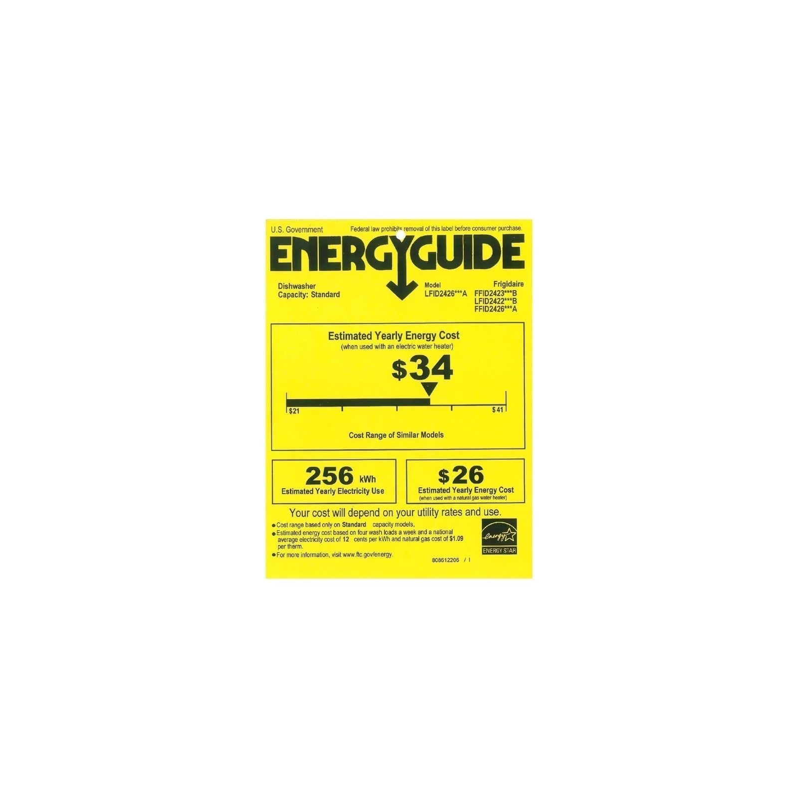 Frigidaire – 24″ Built-In Dishwasher – Stainless steel