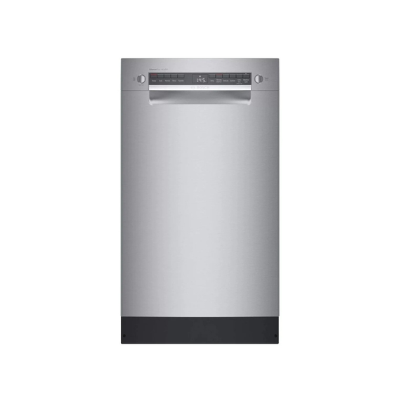 Bosch – 300 Series 18″ ADA Front Control Built-In Dishwasher with 3rd Rack